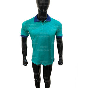 Polo para hombre de ropa informal, hecho en algodón, de secado rápido, de alta calidad, personalizado, para hombre - Product Image 1