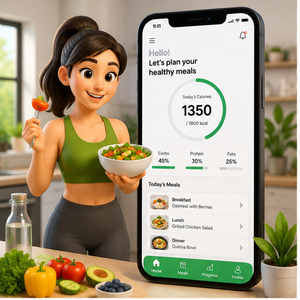 Développement d'un écosystème complet de santé et de nutrition, applications mobiles, portail web, intégration du panneau de contrôle administratif - Product Image 1