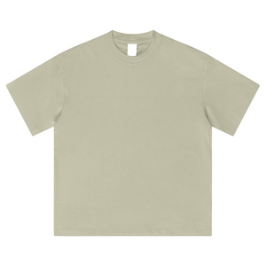 OEM Spring Summer 260g Knitted 100% Cotton Washed Eco-Friendly Heavyweight Quick-drying Blank Print Sports Style Men's Front - Product Image 1