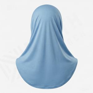 Hiyab Elástico de Jersey de Algodón de Alta Calidad, 180x80cm, Venta al Por Mayor, Pañuelo Hiyab de Algodón para Mujer, 180cm - Product Image 2