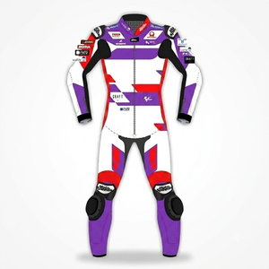 Johan zarco motocp Racing leathers rucati cowhide/Kangaroo แทร็คมอเตอร์ไซค์/ชุดจั๊มสูท/หนัง traje Level 2 - Product Image 1