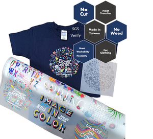 60 CM Usine En Gros Haute Température DTF Transfert De Chaleur PET Film pour Vêtements T-shirt - Product Image 1