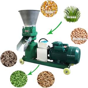 Machine à granulés d'aliments pour animaux à succès, haute efficacité, capacité de 500 kg, entraînement moteur, surveillance à distance, petit moulin à aliments pour volailles - Product Image 1