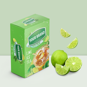 Té Helado en Polvo de Marca Privada, Bebidas Exóticas Personalizadas, Cajas de Papel Dúplex, Empaque en Barra 4 en 1, Té de Leche con Coco y Matcha - Product Image 4