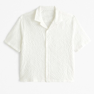 เสื้อเชิ้ตผู้ชายลายดอกไม้ แขนสั้น ติดกระดุม สไตล์ลำลอง สำหรับฤดูร้อน เนื้อผ้าบางเบา ยืดหยุ่นได้ ไซส์ใหญ่พิเศษ 6XL ผลิตแบบ ODM - Product Image 2