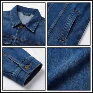 Chaqueta vaquera de hombre al por mayor de alta calidad, nuevo diseño, cierre frontal con botones, transpirable, de secado rápido, para invierno, sin forro, individual. - Product Image 4