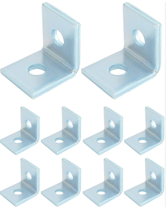 MISA 2020 Profilé en L à fente simple en acier au carbone industriel réglable, galvanisé, 5 mm - Product Image 4