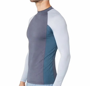 Chemise de sport à manches longues unisexe, compression, anti-irritation, haute élasticité, respirante, séchage rapide, MMA, BJJ - Product Image 3
