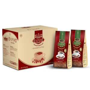 กาแฟคิงบดยอดนิยม สูตรเอ็กซ์เพิร์ทเบลนด์ เบอร์ 2 500 กรัม กาแฟคั่วพรีเมียม ราคาส่ง คุ้มค่า สำหรับส่งออก - Product Image 5