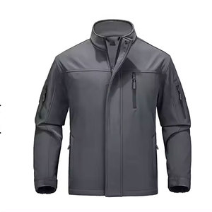 Veste softshell à capuche en polyester pour homme, veste de course personnalisée, imperméable, pour femme, manteau d'hiver, vestes de sport décontractées - Product Image 4