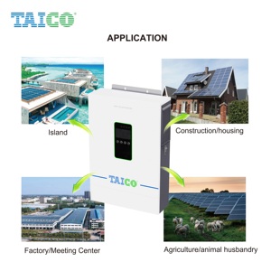 EU nóng bán taico 1.2KW 3KW 6KW 12KW lai năng lượng mặt trời biến tần 220V đầu vào rộng hiệu quả 94% tinh khiết Sine Wave Inverter - Product Image 5