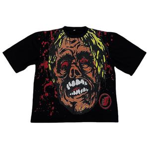 OEM de alta calidad de los hombres de peso pesado impreso Boxy camisetas de algodón Boxy Tee Camisetas transpirables - Product Image 1