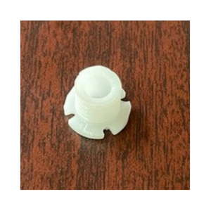 White <b>Modified</b> Polyethylene Stacker Clamp Bushing <b>Plastic</b> Insert for ATM Machine Parts - Product Image 1