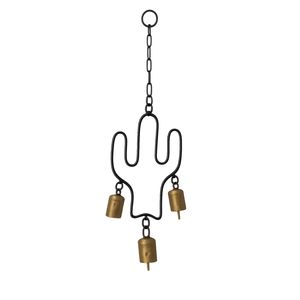 <b>Wire</b> Cactus Figure Wind Chime - Product Image 2