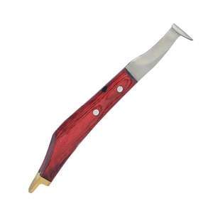 Professional Farrier Tool Kit Hoof Knives Set Left/Right Handed Horseshoeing Topper Razor Edge <b>Sharpened</b> Stainless Steel <b>Blades</b> - Product Image 3