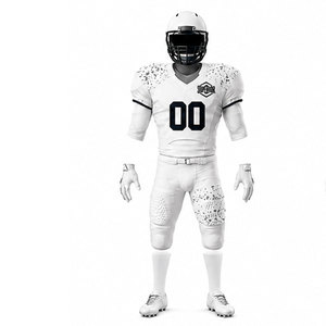 Ensemble d'uniformes de football américain en gros avec logo personnalisé, tissu anti-humidité et aspect professionnel - Product Image 1