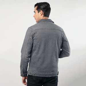 Classic Fit <b>Lightweight</b> Trucker Jean <b>Jacket</b> For Men Stylish Durable Men's <b>Denim</b> <b>Jacket</b> Casual Everyday Wear - Product Image 2