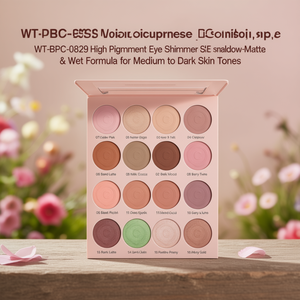WT-BPC-0829 อายแชโดว์เนื้อชิมเมอร์สีเข้มข้น-เนื้อแมตต์และเนื้อฉ่ำสำหรับผิวสีกลางถึงเข้ม - Product Image 3