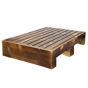 Solid Wood Indoor Outdoor <b>Step</b> <b>Stool</b> Riser with Non Slip Top and Feet Mobility Assistance Platform 18 x 13 x 3.5 Inch - Product Image 3