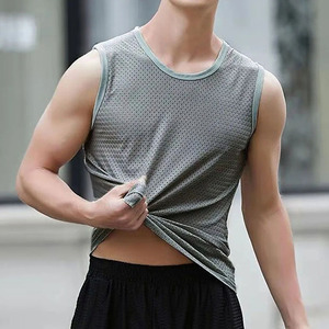 Débardeur Homme Style Urbain Sans Manches Décontracté Sportif Respirant Léger pour l'Été et les Activités Physiques à Prix Abordables - Product Image 5