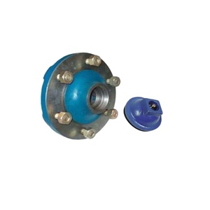 Cubo de rueda delantero con tapa para FORD NEW HOLLAND 81823162 C9NN1104F, piezas OEM para eje de dirección de tractor - Product Image 1