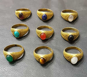 Designer Brass Finger <b>Rings</b> RG-240823L155 Handmade Fashionable <b>Indian</b> Jewelry Weddings Engagements Fashionable <b>Indian</b> - Product Image 1