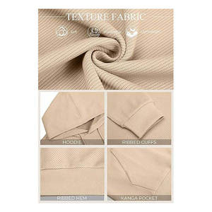 Sweat-shirts personnalisés à logo 3D les plus vendus pour hommes, tissu French Terry lourd 500 g/m², coupe ample - Product Image 5