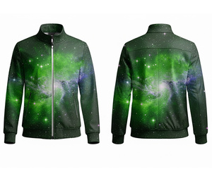 Chaqueta Deportiva Personalizada con Cierre Completo, Ropa para Correr y Hacer Ejercicio, Cálida, Transpirable y de Secado Rápido |   Tallas Hombre Mujer Juvenil - Product Image 3