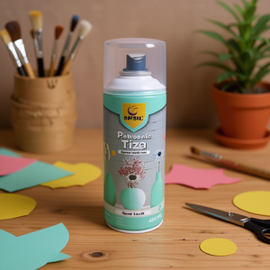 Vernice Spray Verde Retrò in Plastica 400ML VERDE T-008 per Artigianato - Product Image 3