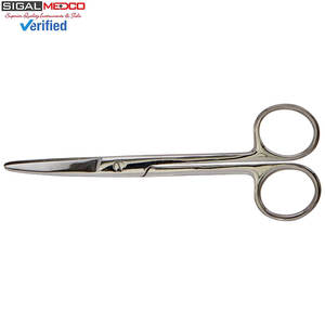 Tijeras de Disección Mayo Premium Curvas de 5 1/2 Pulgadas, Acero Inoxidable, Instrumento Quirúrgico y Médico Manual, Certificado CE - Product Image 4