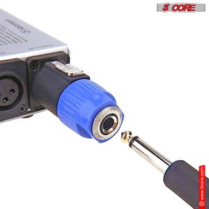 Adattatore Jack Audio di Alta Qualità con Pin Maschio, Confezione da 6, Connettore per Altoparlanti SPKN BGO-Audio - Product Image 3