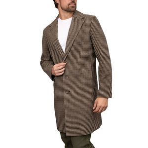 Abrigo Largo de Cuero para Hombre, Elegante, Personalizado, Premium, Impermeable, para Invierno, con Cuello Clásico, Nueva Moda - Product Image 4