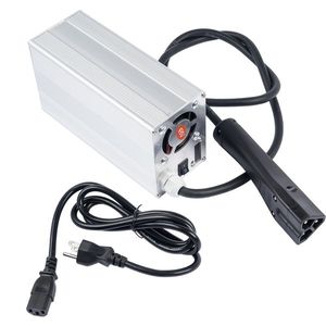 20 Amp 48V Golf Cart Battery Charger with Triangle 3 Pin Plug Input Wire for EzGo RXV TXT Product Category Battery Chargers - Product Image 4