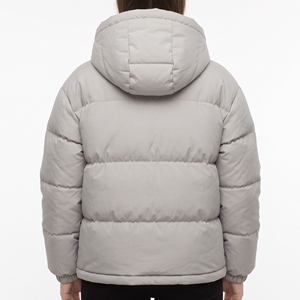 Chaqueta Acolchada de Invierno para Mujer HAWKEYE, con Capucha, Cierre Completo, Corte Regular, Color Sólido, Relleno Grueso de Poliéster - Product Image 2