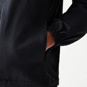 Veste de coach personnalisée tendance, impression de logos personnalisés, nylon imperméable, pour hommes - Product Image 4