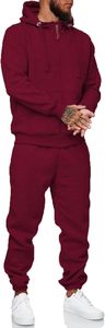 Conjunto de Sudadera con Capucha y Pantalones para Hombre, Chándal de Algodón y Felpa, Conjunto Deportivo Informal de Invierno con Logotipo Personalizado al por Mayor - Product Image 5