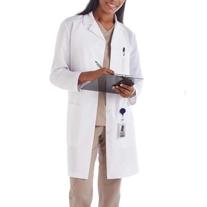 New Arrival Men Lab <b>Coats</b> Wholesale Long Sleeve Hospital Lab <b>Coats</b> Custom Women White Medical Lab <b>Coats</b> - Product Image 1