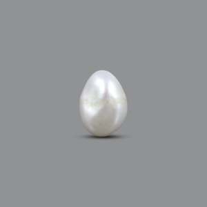 Perle d'eau douce Keshi naturelle de qualité AA, 4,85 carats, pierre précieuse en forme de pièce de monnaie pour bijoux fins - Product Image 1
