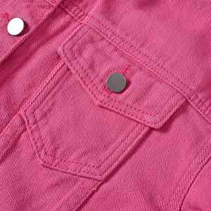 Vestes en jean personnalisées OEM de qualité supérieure, nouveau design, boutonnées, coupe ample, pour l'extérieur, taille moyenne, meilleures ventes en gros - Product Image 5