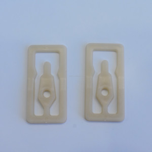 Clip en plastique écologique de vente chaude 20 34mm x 17mm en plastique biodégradable pour filles T-shirts T-shirts pour femmes Clips 500 pièces/sac - Product Image 1