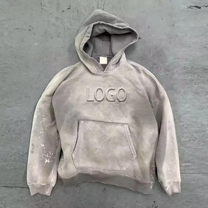Sudaderas con Capucha Personalizadas, MOQ Bajo, Venta al Por Mayor, Fabricante y Proveedor de Sudaderas de Algodón y Felpa con Etiqueta Personalizada en el Cuello y Embalaje OEM - Product Image 1