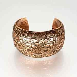 Bracelet magnétique en fil de cuivre de qualité supérieure, artisanat métallique, ensemble de bracelets, pur cuivre naturel fait à la main, thérapie par le cuivre pur - Product Image 5