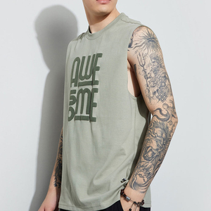 T-shirt sans manches pour hommes, débardeur décontracté de qualité supérieure, mélange de coton doux, respirant, léger, confortable, vêtements pour l'été et le quotidien - Product Image 4