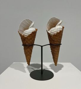 Support à cônes personnalisé, fait main, en métal, style antique, pour la décoration intérieure, idéal pour les glaces et les collations, disponible à bas prix - Product Image 2