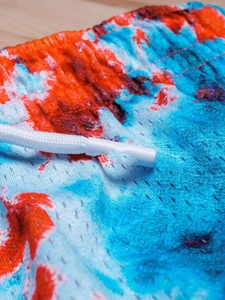 OEM Custom Sublimation Men's <b>Shorts</b> With Pockets and <b>Zippers</b> Gym Plus Size Above Knee Mesh Fabric Men 's <b>Shorts</b> - Product Image 4