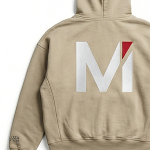 Sudadera con Capucha Térmica de Invierno para Hombre, Negra, Suave y Cálida, Línea Europa, Marca Maluza Industries - Product Image 4