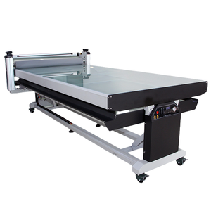 Machine de laminage à plat chaude et froide LF1732-B4 1600 mm de large, haute productivité, sûre pour les panneaux de signalisation routière et les panneaux en PVC - Product Image 4