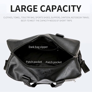 Bolsa de Viaje Impermeable para Hombre con Compartimento para Zapatos, Equipaje de Mano, Bolsa Deportiva para Gimnasio, Personalizable - Product Image 5
