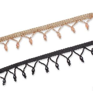 Tela de Encaje de Diseño para Novias, Encaje Guipur Floral Bordado con Lentejuelas y Cuentas para Vestidos de Novia, Decoración de Prendas de Moda - Product Image 5