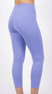 Leggings de sport taille haute lavande pour femmes, pantalon de yoga personnalisé OEM - Product Image 5